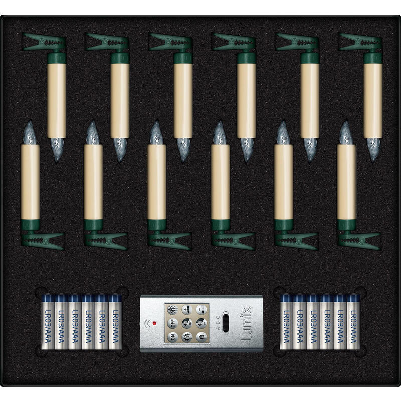 Krinner Lumix Superlight Mini 12 Pcs. Basic Set Ivory