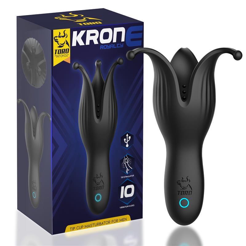 Krone Copa Masturbadora Para El Pene Silicona Usb