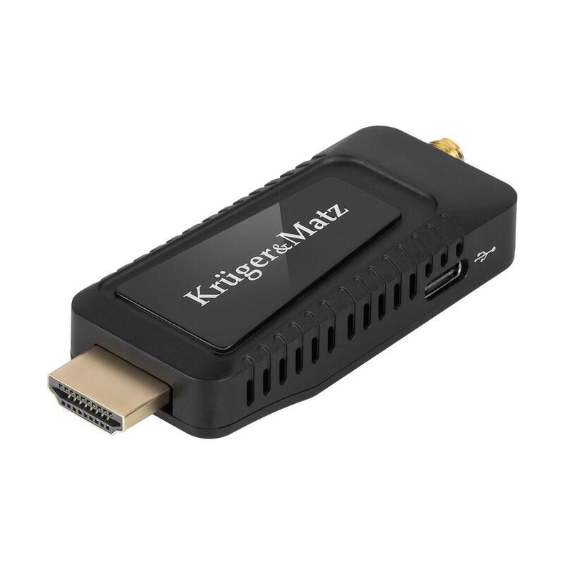 Kruger & Matz Mini Dekoder Dvb-T2 H.265 Hevc Km9998
