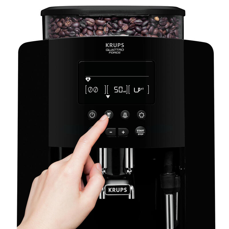 Krups Arabica Ea8170 Cafetera Eléctrica Máquina Espresso 1,7 L Totalmente Automática