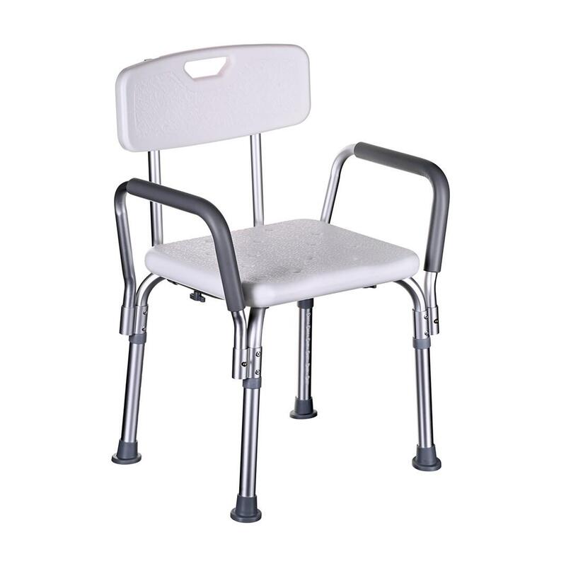 Krzeslo Prysznicowe Z Oparciem I Podlokietnikami