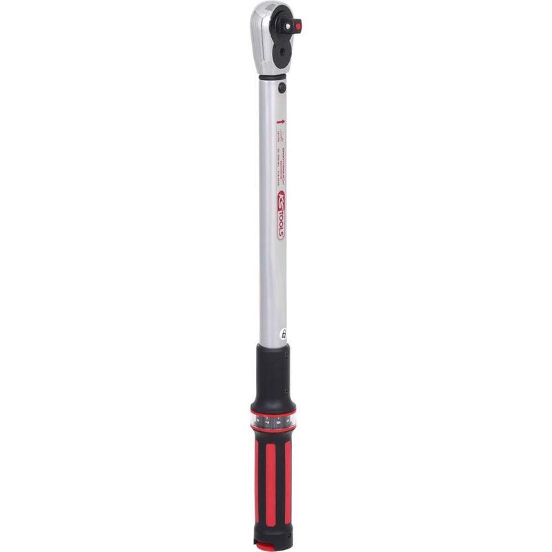 Ks Tools 1/2  Ergotorque 40-200 Precision Torque Wrench Red