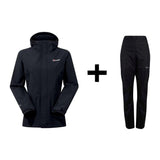 Kurtka Berghaus Hillwalker Ia Shell Roz. S Negro + Spodnie Berghaus Deluge 2.0 Roz. S Czarne