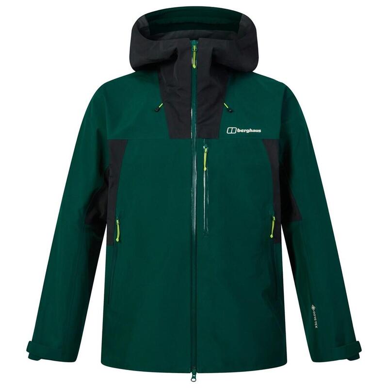 Chaqueta Con Membrana Berghaus Ridge-Seeker Gtx Jacket Talla Xl Verde + Riñonera Deuter Pulse Pro 5 Grafito