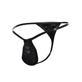 L4ce02 Tanga Con Encaje Talla (Interno):S/M