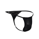 L4ce02 Tanga Con Encaje Talla (Interno):S/M
