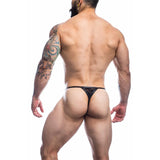 L4ce02 Tanga Con Encaje Talla (Interno):S/M