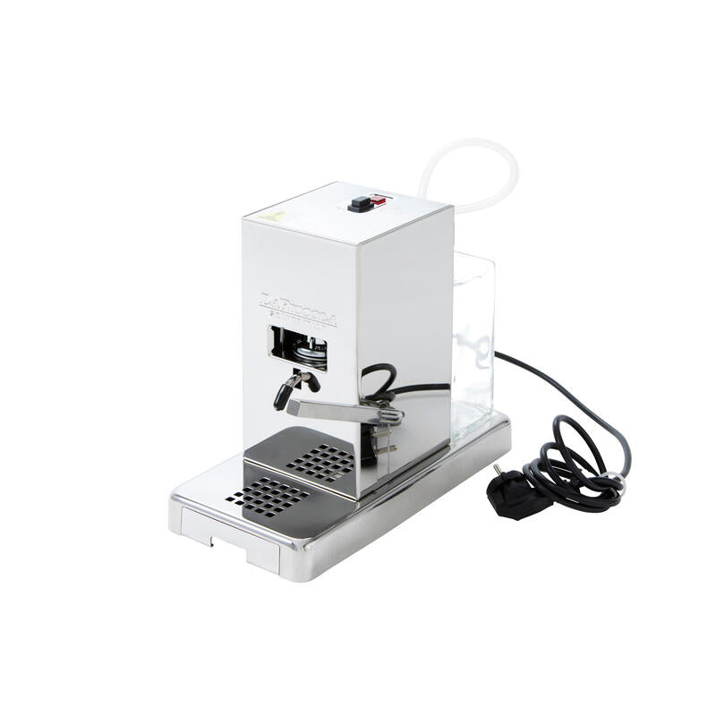 La Piccola Cafetera Espresso Para Ese-Pads Lucidatura Acero Inoxidable Hochglanzpoliert