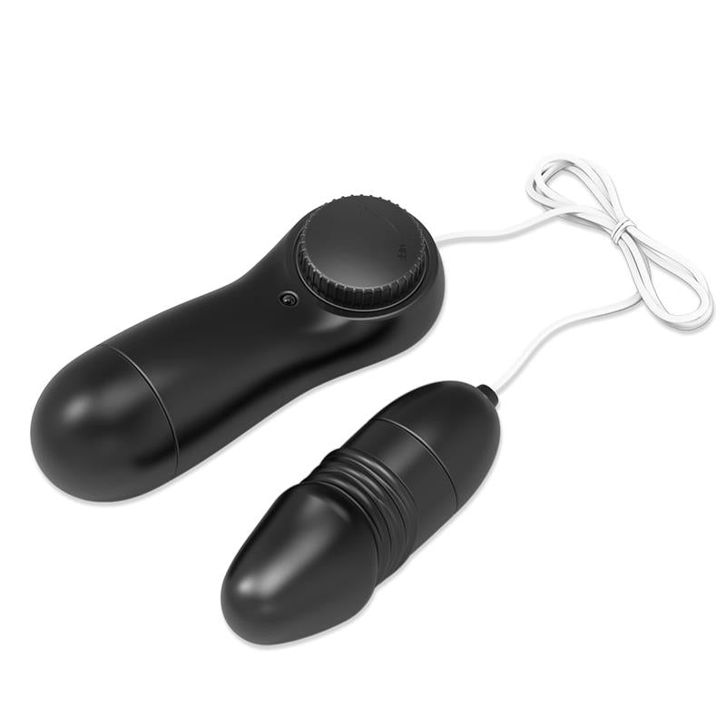 Huevo Vibrador Multi Velocidad Control Remoto  Laary Negro