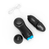 Huevo Vibrador Multi Velocidad Control Remoto  Laary Negro