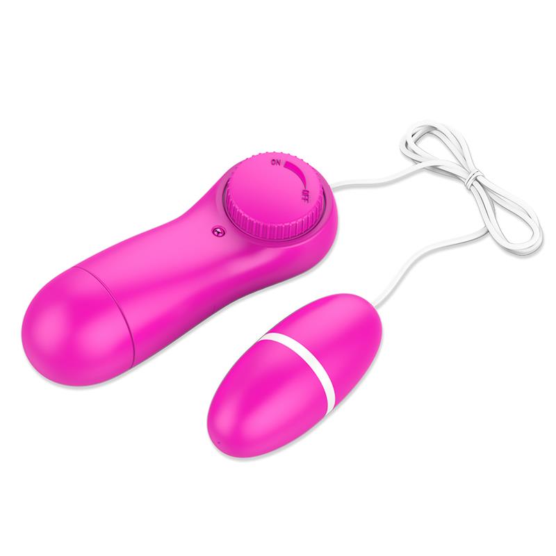 Huevo Vibrador Multi Velocidad Laaso  Control Remoto Rose