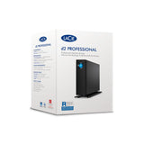 Lacie D2 Professional Stha24000800 Disco Duro 24tb Externo (Sobremesa) Usb3.2 Gen 2 (Usb-C Conector) 7200rpm Con Seagate Rescue Data Recovery