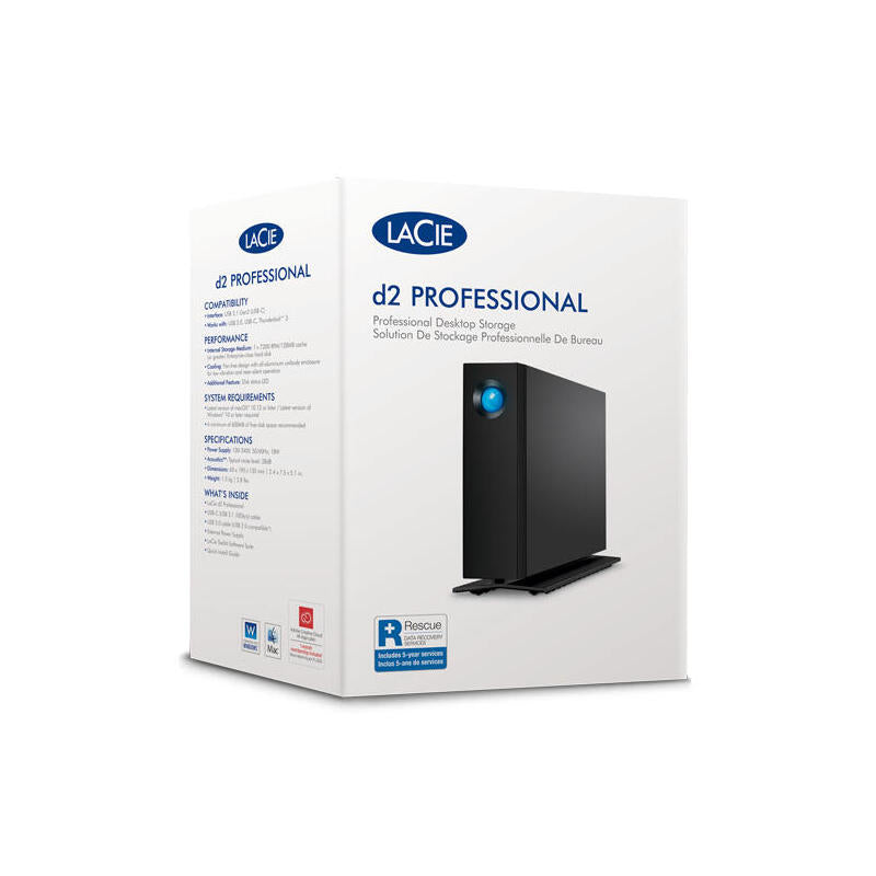 Lacie Stha24000800 Disco Duro Externo 24 Tb Negro