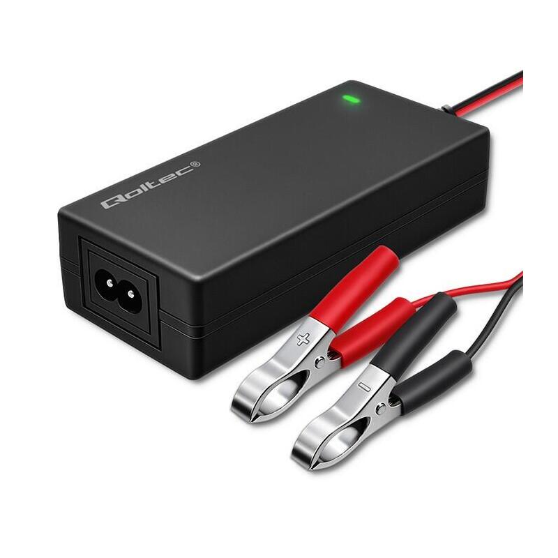 Ladowarka Do Akumulatora Agm Gel Std Prostownik 12v 2a 24w Led Kabel 1.8m