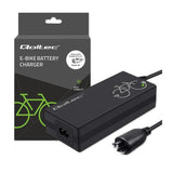 Cargador Para Bicicleta Eléctrica 36v 42v 2a Bosch Con Enchufe De 3 Pines + Cable De Alimentación