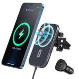 Ladowarka Indukcyjna Z Uchwytem Choetech T200-F (Czarna)