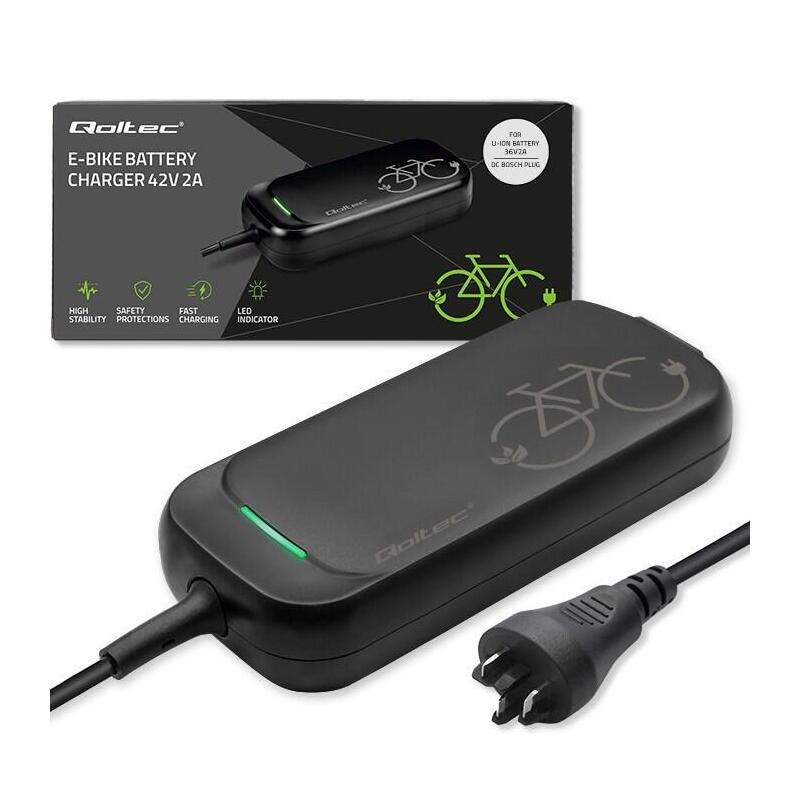 Ladowarka Pro Do Roweru Bosch 36v 42v 2a Bosch Plug Wodoodporna + Kabel Zasilajacy