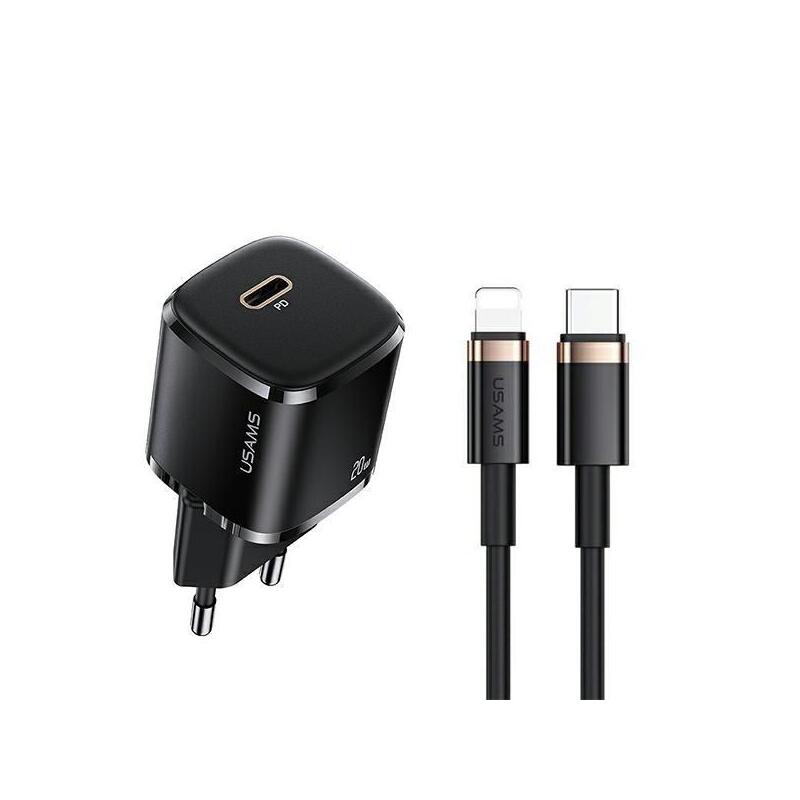 Ladowarka Sieciowa 1xusb-C T36 20w + Kabel Lightning Pd3.0 Fast Charging