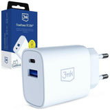 Ladowarka Sieciowa 30w Usb-A Usb-C Pd3.0 Qc4+ Flowpower Biala