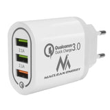 Ladowarka Sieciowa Maclean Mce479 W Qc 3.0 3xusb Biala