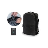 Lagart Mochila De Viaje Vacuum 20l Extensible A 42l - Medidas 48x30x20cm - Vaciador De Aire Incluido - Bolsillo Trasero