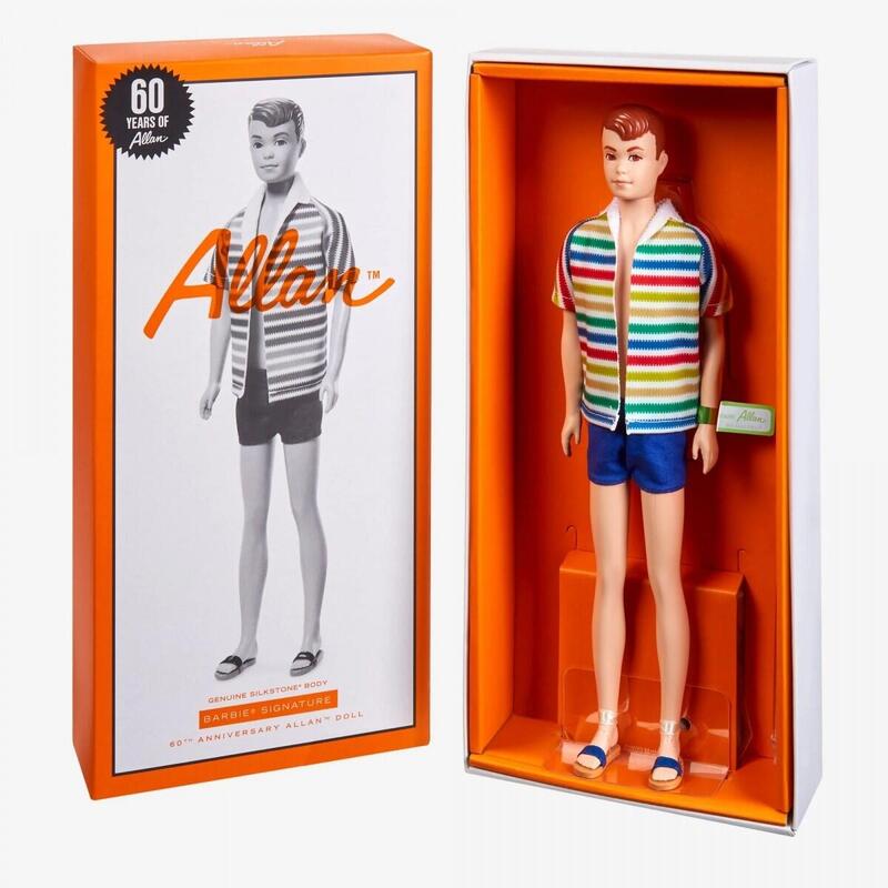 Lalka Kolekcjonerska Barbie Allan Na 60 Rocznice