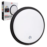 Lampa Led, Ip65 , Czujnik Pir, Mce525 B 10w, 1000lm, Neutral White 4000k