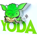 Lampara 3d Light Fx Mini Yoda Star Wars