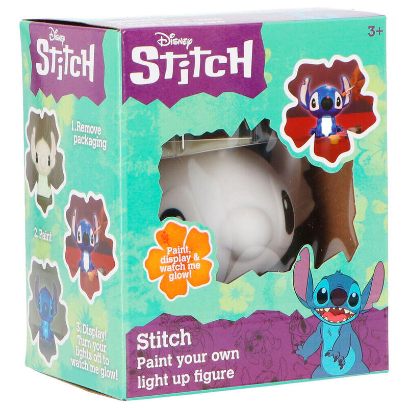 Lampara 3d Para Pintar Stitch Disney