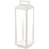 Lampara De Mesa Portatil Ab+ By Abert Resort Blanco