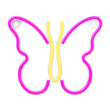 Lampara Forever Neon Led Butterfly Pink