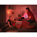 Lámpara Inteligente Philips Hue White And Colour Ambiance Play Light Bar Pack 2 Negra