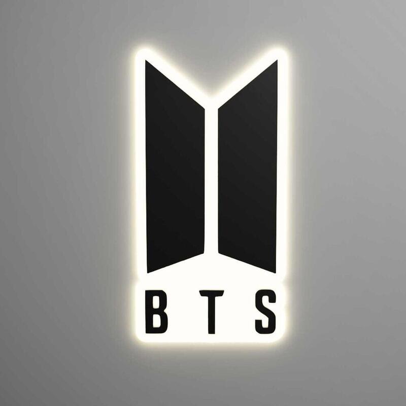 Lampara Logo Bts