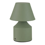 Lámpara Metálica Led 3cct De Mesa Recargable 2 W 200 Lm, Verde, Ø110 X 163 Mm
