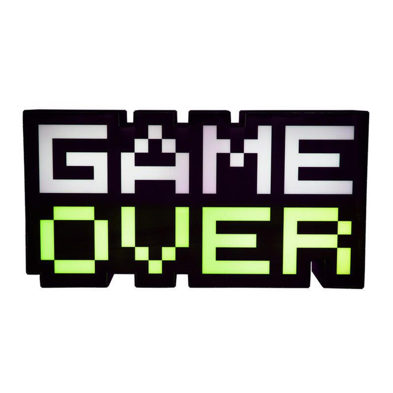 Lampara Paladone Videojuegos Game Over