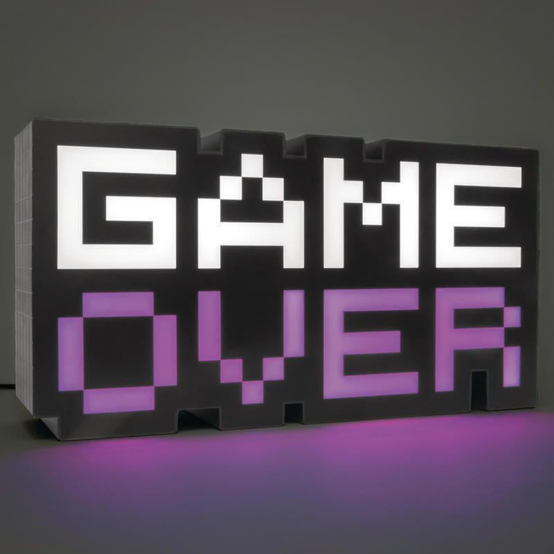 Lampara Paladone Videojuegos Game Over