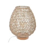 Lampara Sobremesa Arena E27 Col. 'Tressé' 35,5x30cm