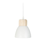 Lampara Techo Blanco 19x15cm E14 Bombilla No Incluida