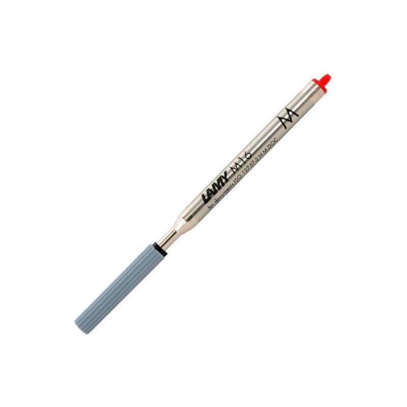 Lamy Recambio M16 Para Bolígrafo Punta M 801 Tinta Rojo