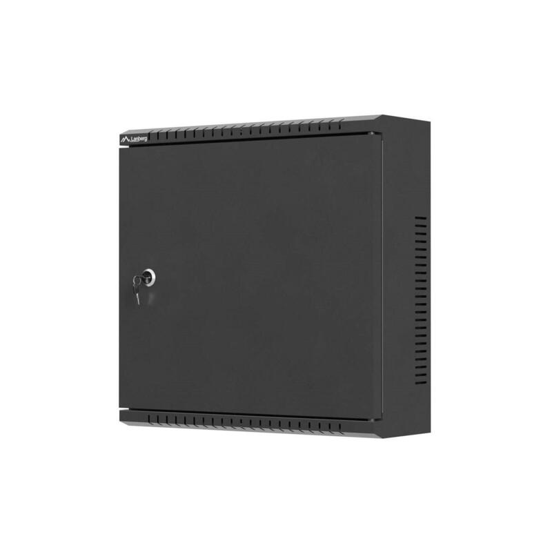 Lanberg Armario De Instalación Tpr 10" Con Panel Perforado 400x400x140 Negro (Montado)