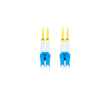 Lanberg Cable Fibra Óptica Sm Lc Upc-Lc Upc Duplex 10m Lszh G657a1 3.0mm Yellow