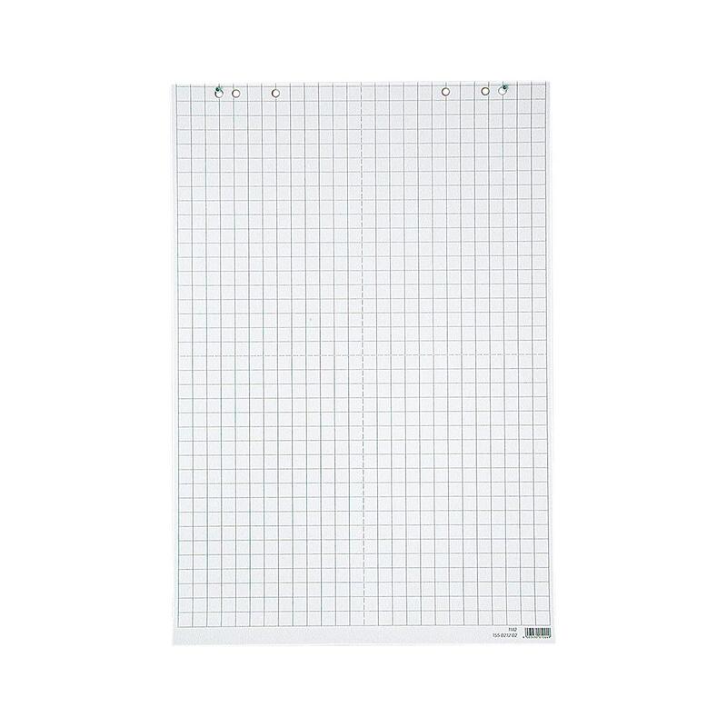 Landre Flipchartblock 65x98-20 Blatt-Kariert 25-80g Qm