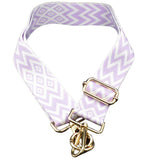 Lanyard Para Móvil Lavanda Y Blanco - Universal Con Tarjeta Para Todas Las Fundas