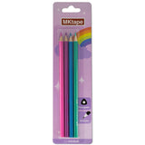 Lápices De Colores Mktape Mkt10521 - Triangulares · 4 Colores Pastel