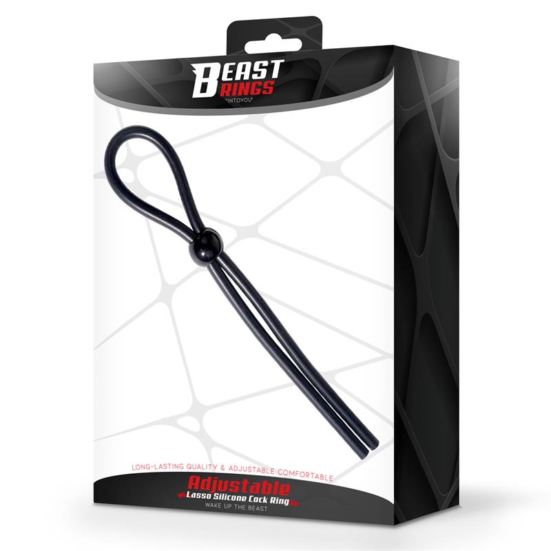 Lasso Anillo Para El Pene Silicona Ajustable