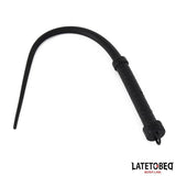 Látigo De Silicona Negro 63.5cm