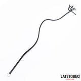 Látigo Negro Brillante 138cm