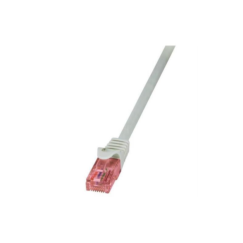 Latiguillo Cat 6, U-Utp,  7.50 M, Gris, Lszh