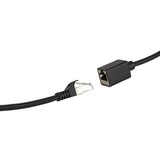 Latiguillo Cat 6a, S/Ftp,  3.00 M, Negro, Macho-Hembra Cu Lszh