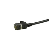 Latiguillo Cat 6a, U/Ftp,  2.00 M, Negro, Lszh-Tpe  Slim Delgado Logilink